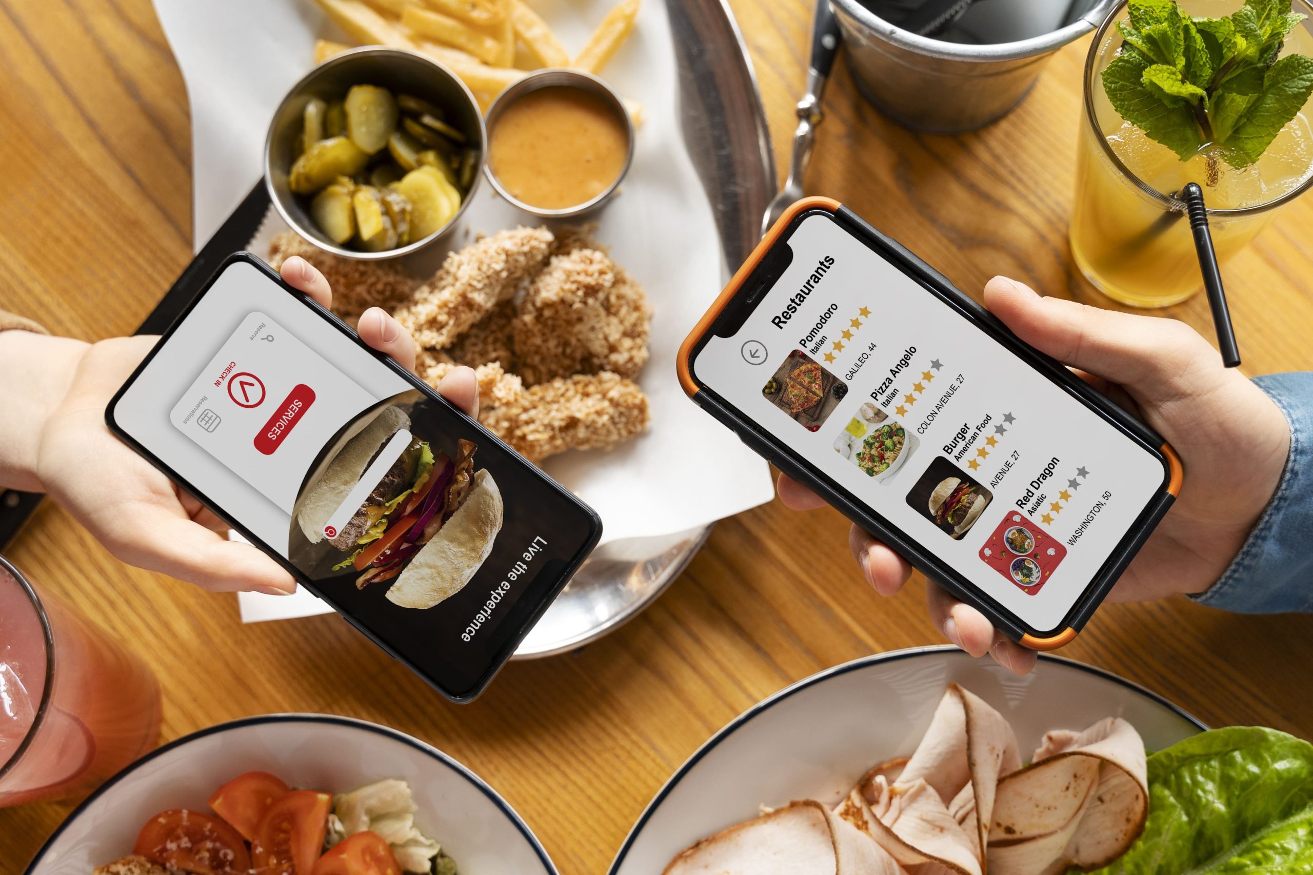 restaurant app development